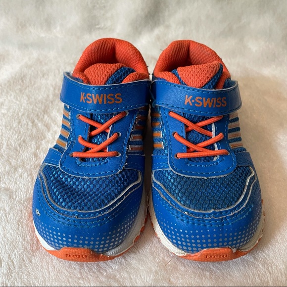 K-SWISS Blue & Orange Infant Sneakers - Picture 2 of 12